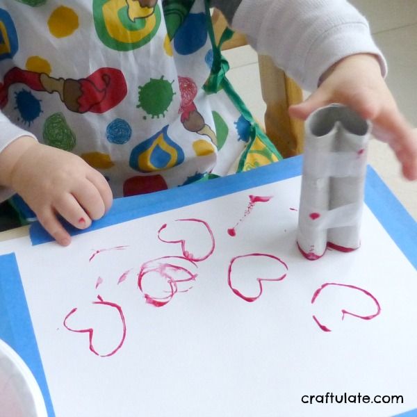 7 Easy Valentines Crafts for Toddlers - perfect for little ones!
