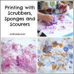 Printing with Scrubbers, Sponges and Scourers