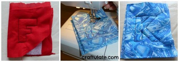 Craftulate: Magnetic Fabric Alphabet