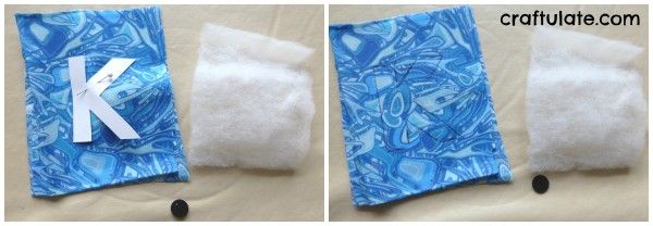 Craftulate: Magnetic Fabric Alphabet