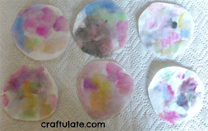 Craftulate: Coffee Filter Paper Flowers and Butterflies