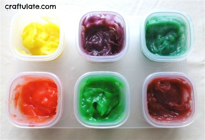 Jello Pudding Paint - a taste-safe homemade paint recipe for little kids
