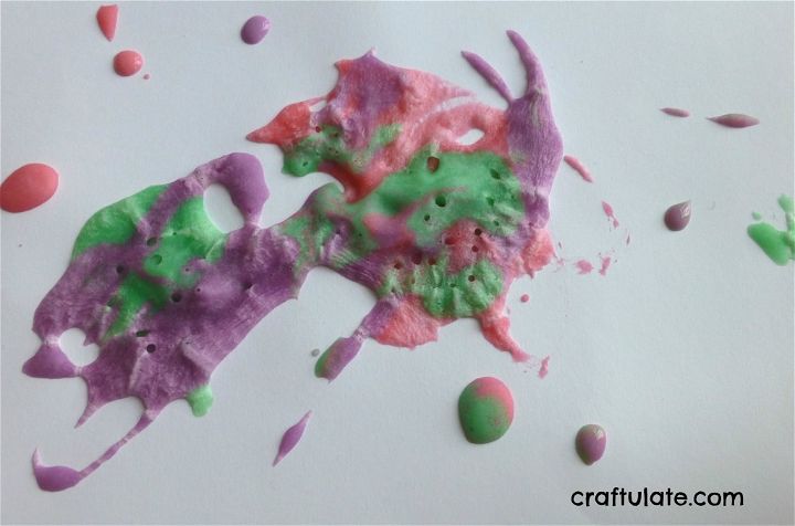 Craftulate: Microwave Puffy Paint
