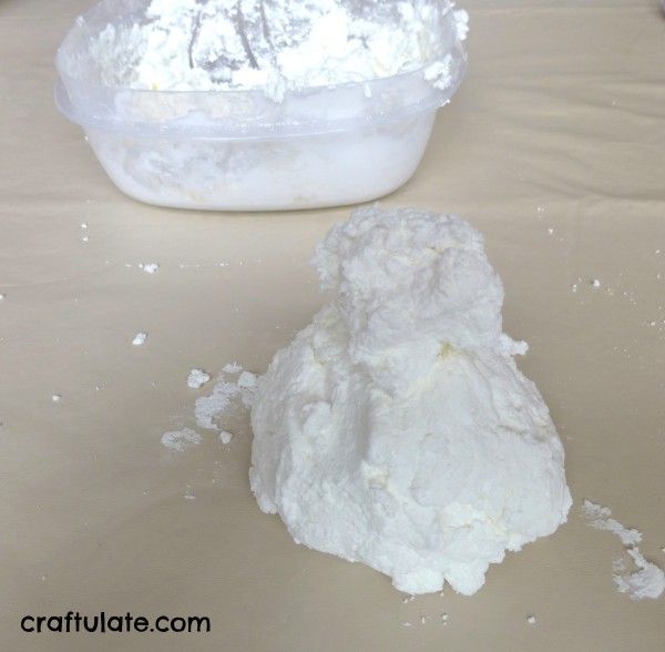 Craftulate: Indoor Snow