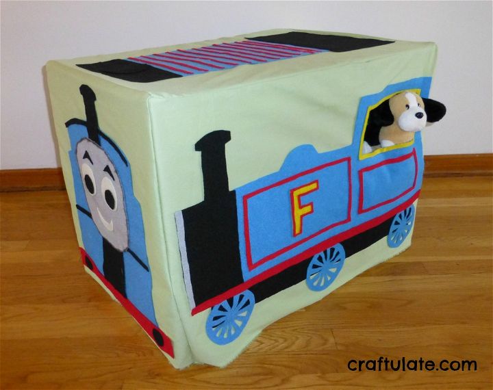 Craftulate: Steam Train Table Tent