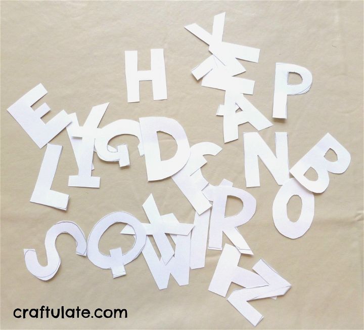Craftulate: Magnetic Fabric Alphabet