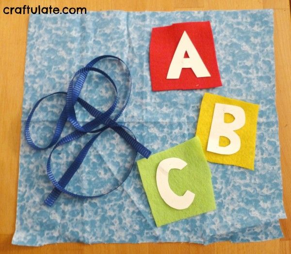Craftulate: Magnetic Fabric Alphabet