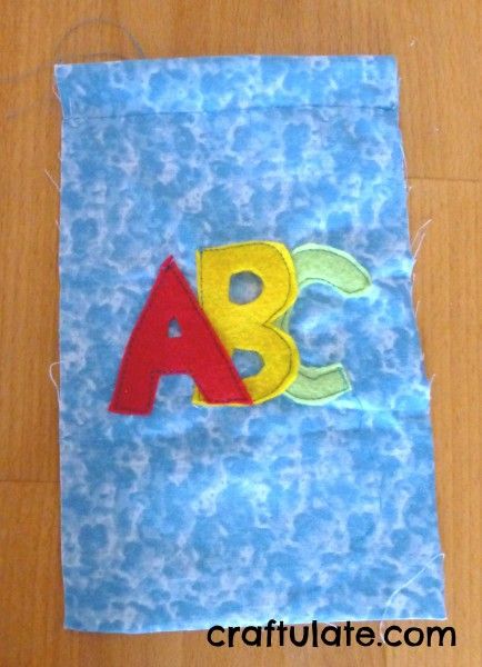 Craftulate: Magnetic Fabric Alphabet