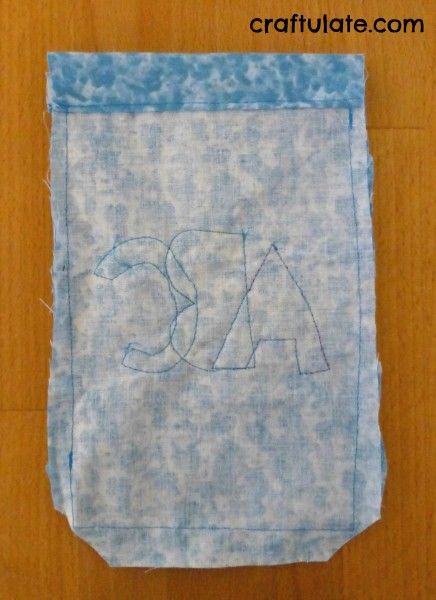 Craftulate: Magnetic Fabric Alphabet