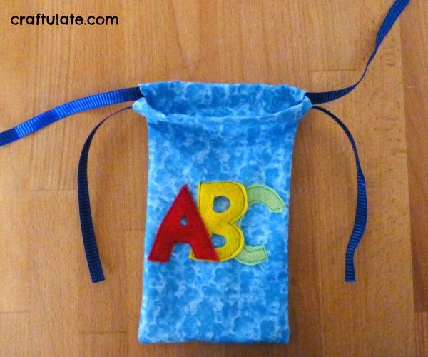 Craftulate: Magnetic Fabric Alphabet