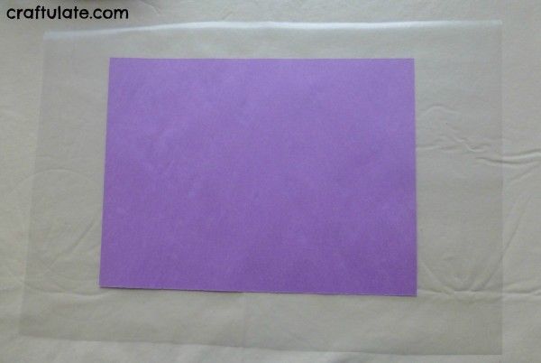 Easy DIY Alphabet Placemat