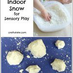 Indoor Snow for Sensory Play