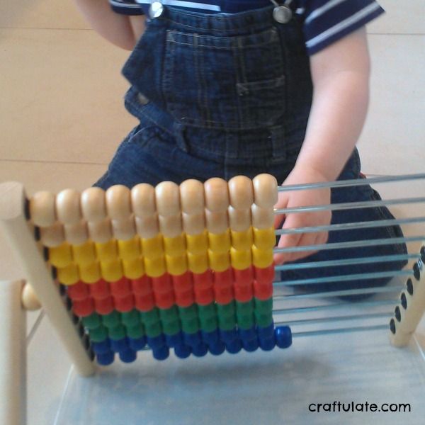 Abacus Activities for Beginners - perfect for toddlers