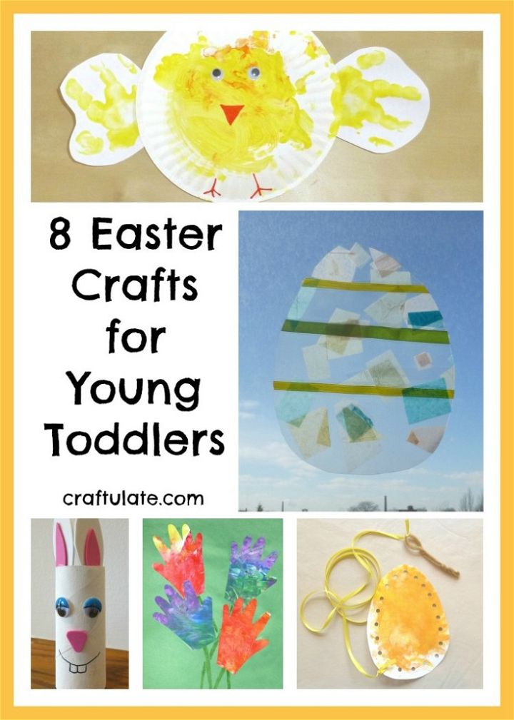 8 Easter Crafts for Young Toddlers