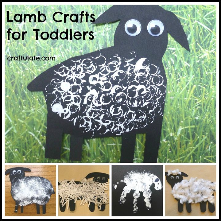 Lamb Crafts for Toddlers