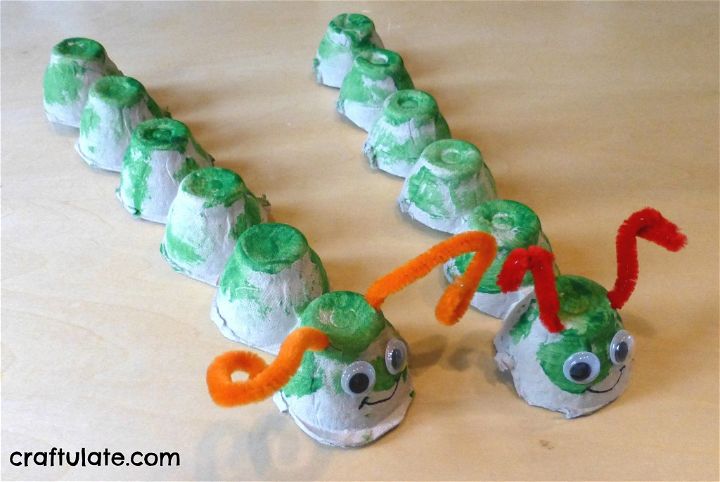 Simple Caterpillar Crafts