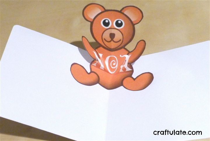 Bear Pop Up Card Tutorial