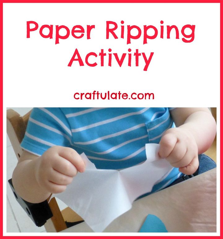 Paper Ripping Activity