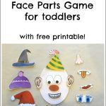 Face Parts Game – with free printable