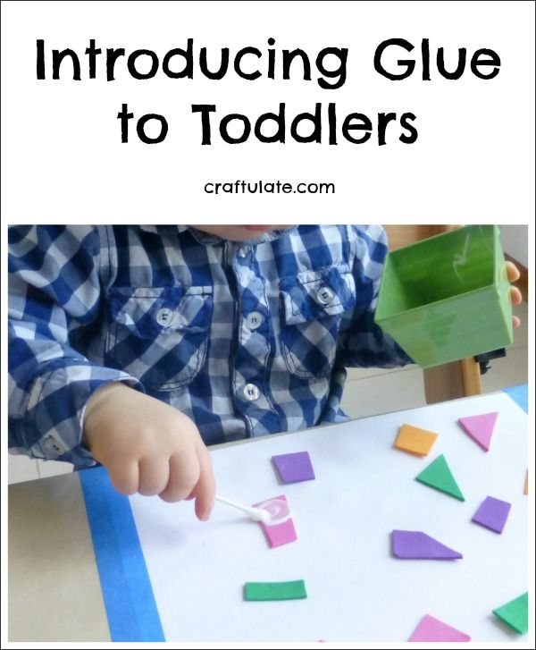 Introducing Glue to Toddlers