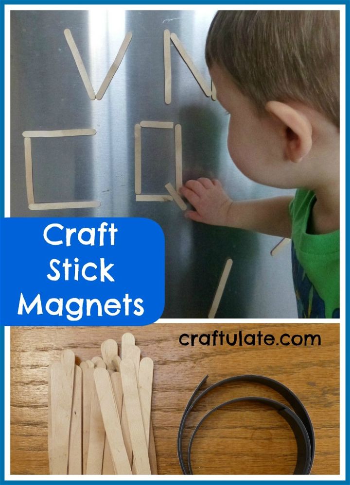 Craft Stick Magnets