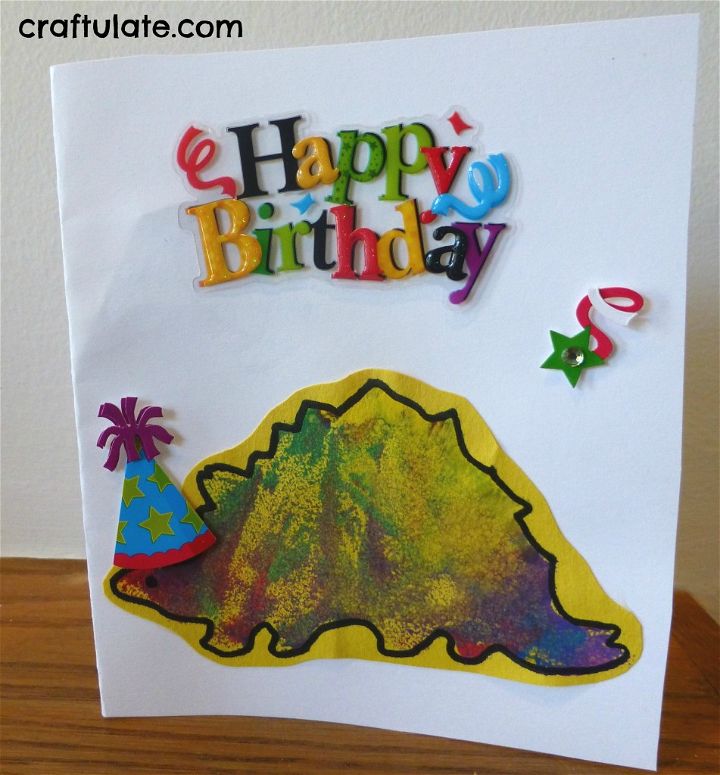 Dinosaur Pop Up Card