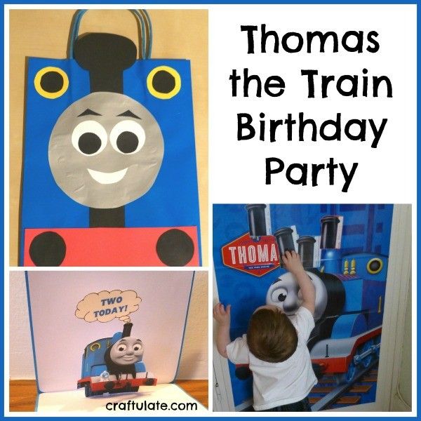 Thomas the Train Birthday Party by Craftulate