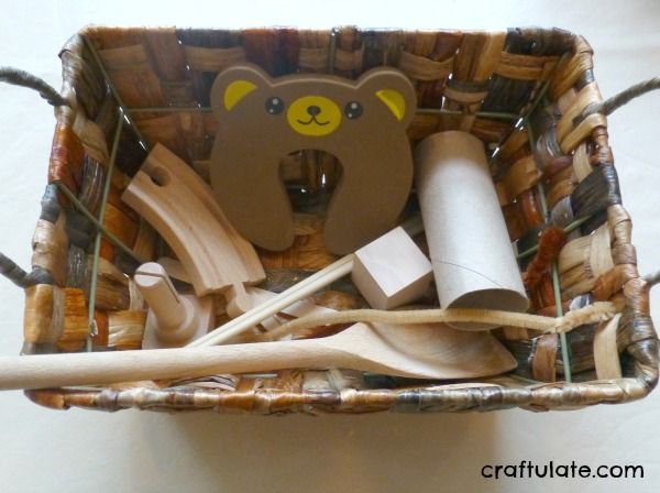 Brown Crafts and Activities {Learning Colours with Brown Bear Series}