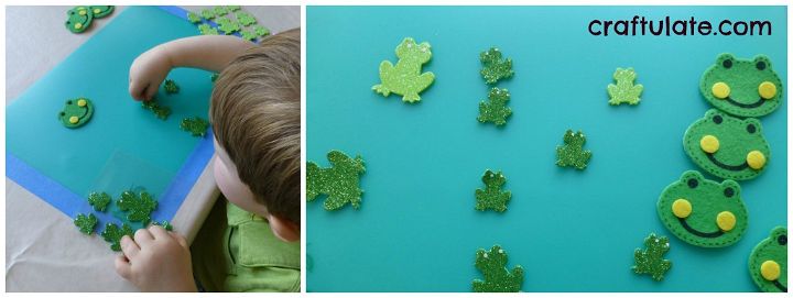 Green Crafts and Activities (Learning Colors with Brown Bear)