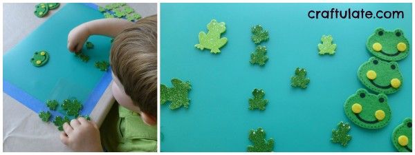 Green Crafts and Activities (Learning Colors with Brown Bear)