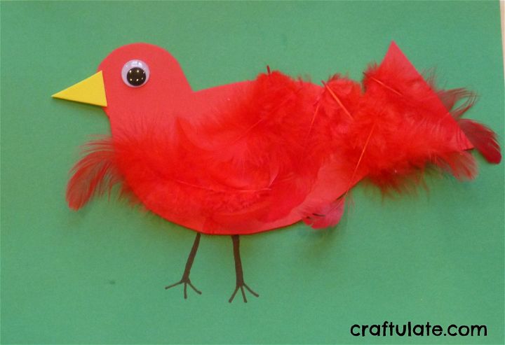 Feathered Bird Craft