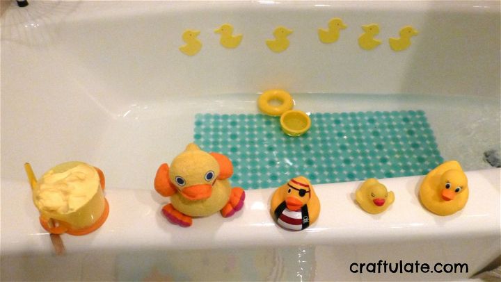 Yellow Duck Themed Bath