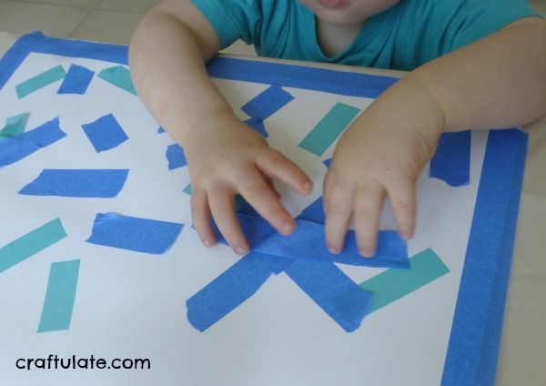 Blue Crafts and Activities (Learning Colors with Brown Bear)