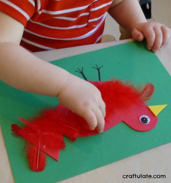 Feathered Bird Craft