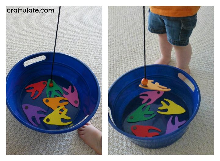 How to Make Your Own Magnetic Fishing Game for Kids