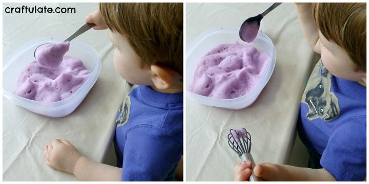 Foamy Sensory Bin