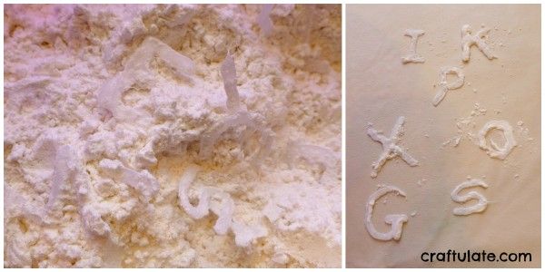 Invisible Hot Glue Letters
