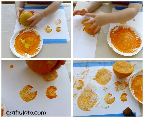 Orange Crafts and Activities