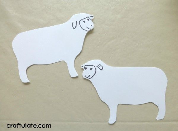 Yarn Wrap Sheep