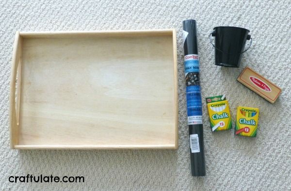 Chalkboard Tray Tutorial