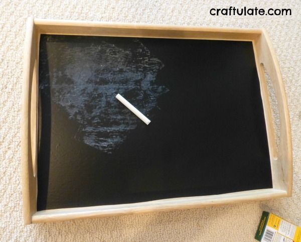 Chalkboard Tray Tutorial
