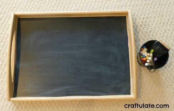 Chalkboard Tray Tutorial