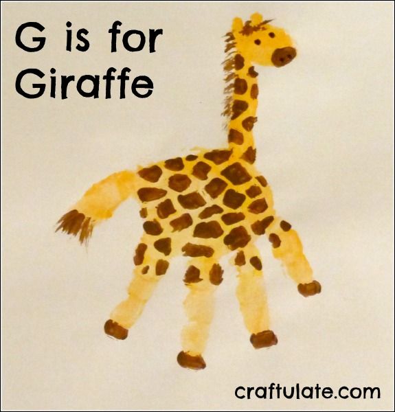 G is for Giraffe