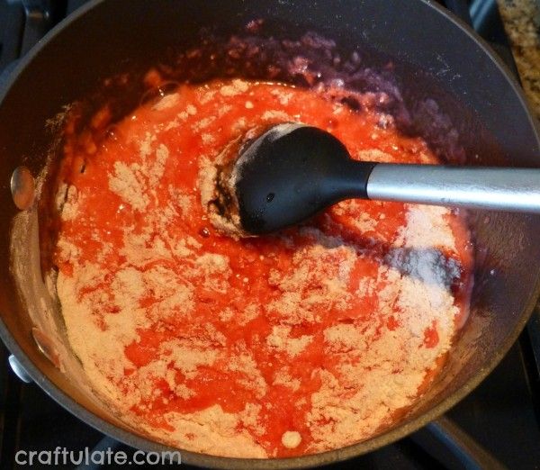 Jello Play Dough - homemade play recipe for kids