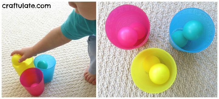 Simple Throwing Games with Ping Pong Balls