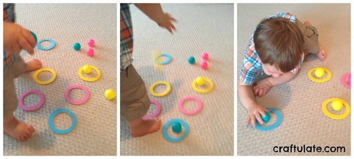 Simple Throwing Games with Ping Pong Balls