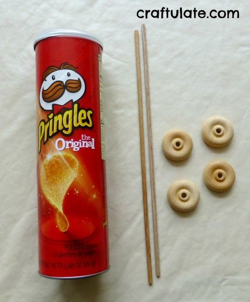 Pringles Can Racing Car