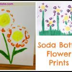 Soda Bottle Flower Prints