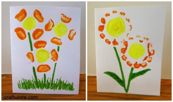 Soda Bottle Flower Prints