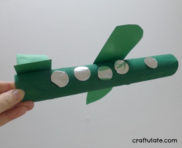 Make Your Own Airplane Craft Kit / DIY Airplane Craft Kit / Kids Craft Kit  / Transportation Craft / Airplane Paper Craft Kit 